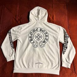 White Chrome Hearts Hoodie (M)