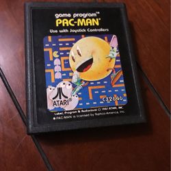Pac-Man Atari 2600 video game original and authentic
