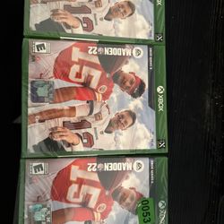 3 Of Madden 22 Xbox X