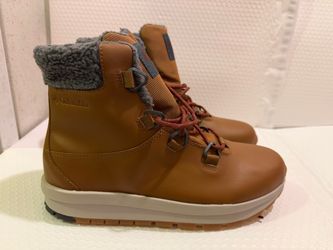 Columbia Womens Moritza Insulated Waterproof Snow Boot, Elk/Crabtree Size 12  ..