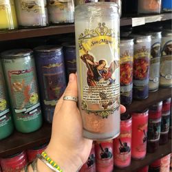 Veladoras Preparadas De Gel Para SAN MIGUEL ARCANGEL 