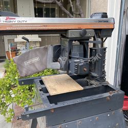 Craftsman Radial Saw