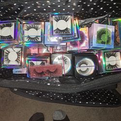 Huge Bundle Of Eyelashes 150 pieces+