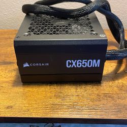 CORSAIR CX650M PC POWER SUPPLY