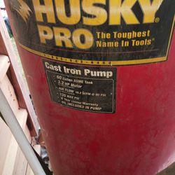 60 Gallon Husky Pro Air Compresser 