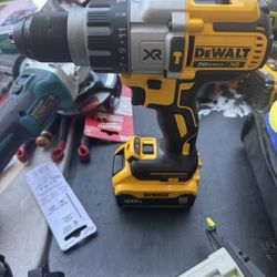 Dewalt New Drill And Batt