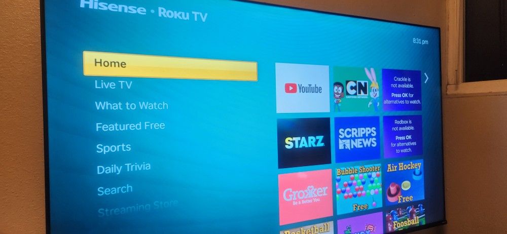 HISENSE 65 IN SMART TV