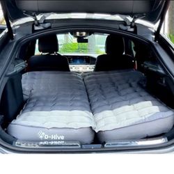SUV Air Mattress for Car Camping With Electric Air Pump