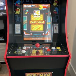 1up Arcade Video Game Comes With Six Games In Really Good Condition