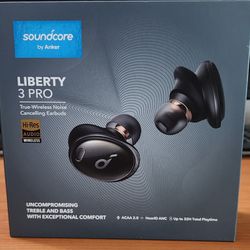 Soundcore Anker Liberty Pro 3 Noise Canceling Earbuds 