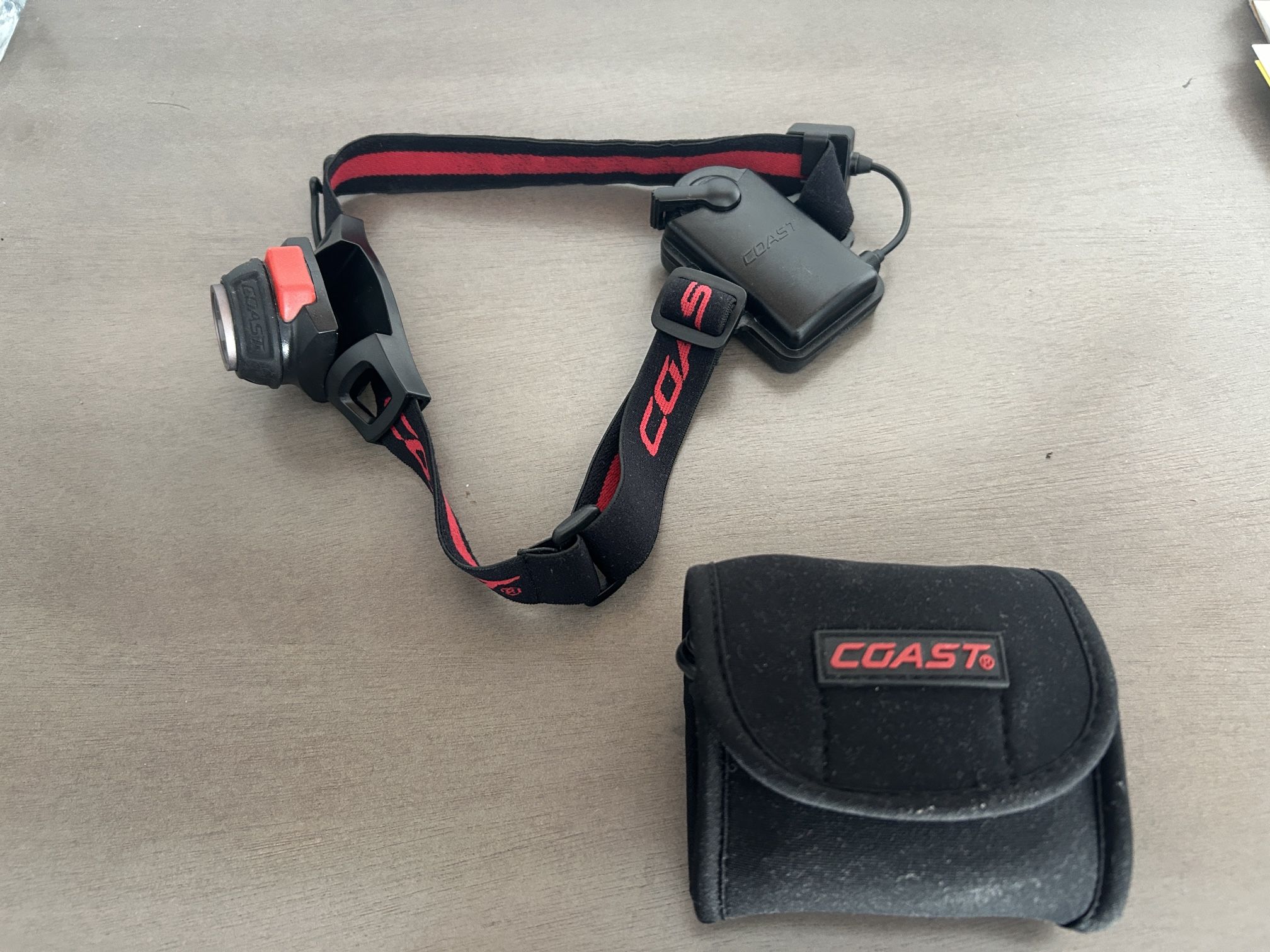 Coast rechargeable LED Head Lamp