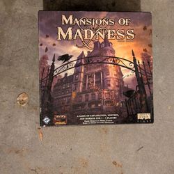 Mansions Of Madness 2nd Edition 