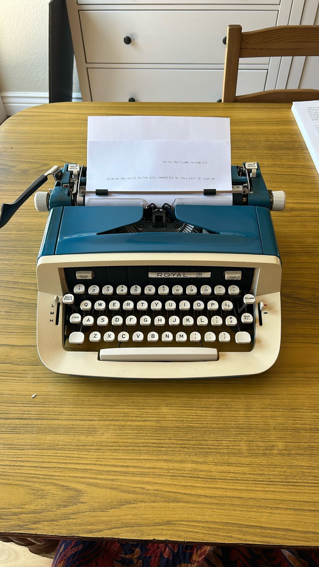 Imperial Blue Royal Custom III