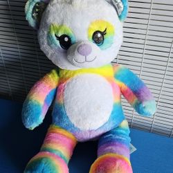 Build-a-Bear Work Shop Rainbow Pride Teddy Bear Plush