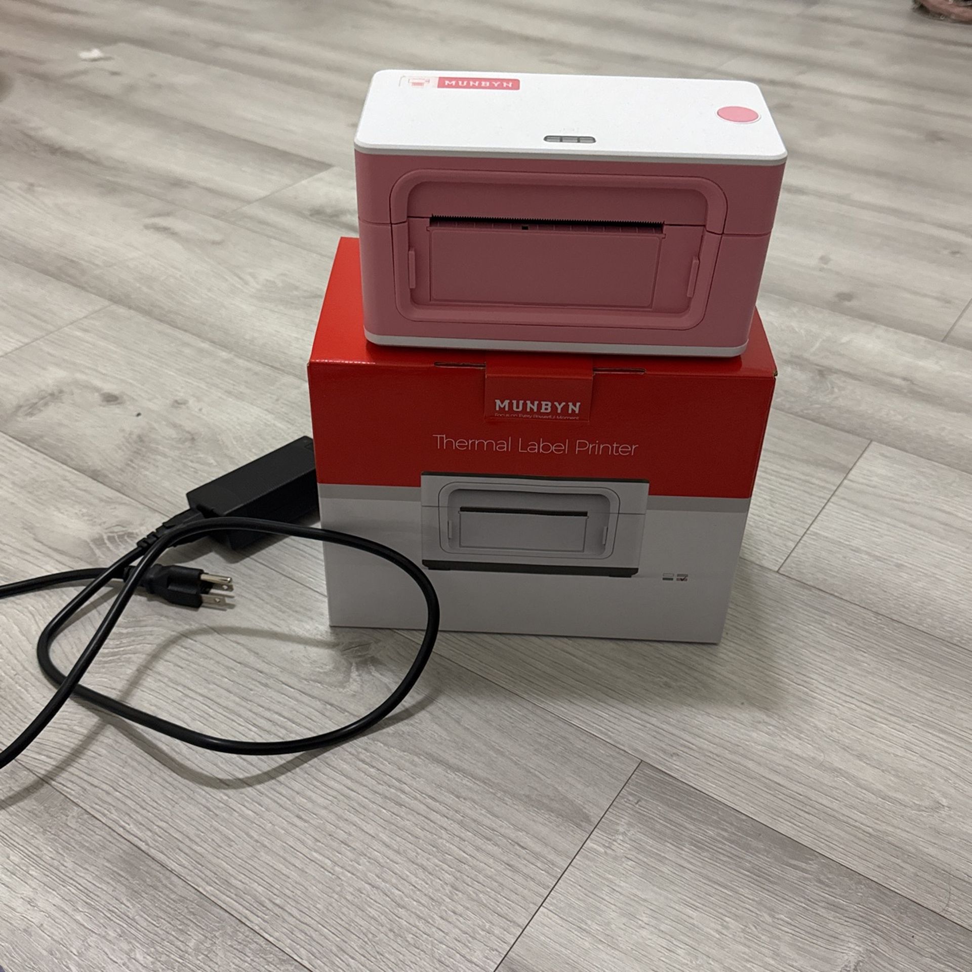 Thermal Printer With Label Holder