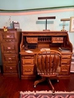 Oak set vintage