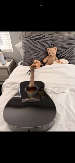 Mitchell Motion D150 Dreadnought Acoustic Guitar Black