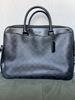 COACH business bag briefcase Black f79974 
