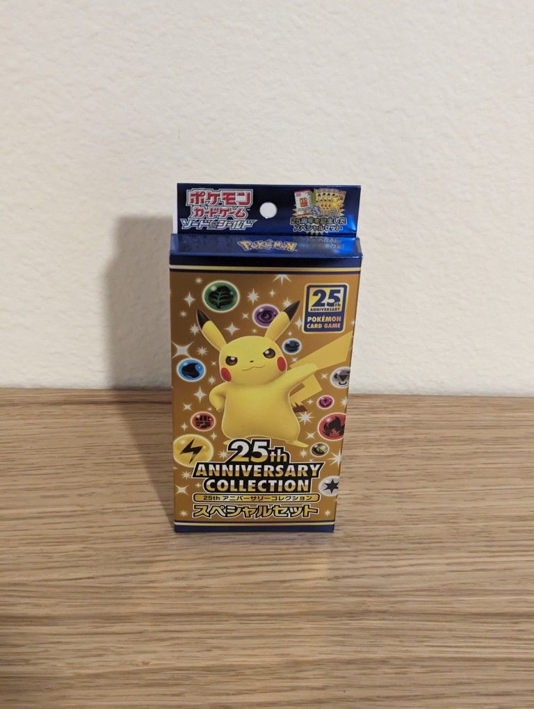 Pokemon Japanese 25th Anniversary Special Set Box