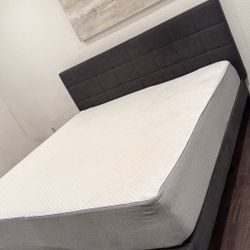 Nectar king mattress and bed frame