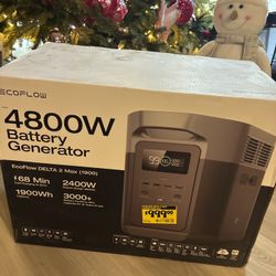 Eco Flow 4800 W Battery Generator