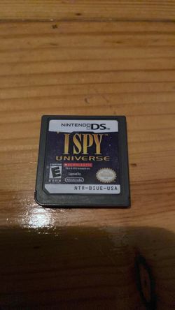 I Spy Universe Nintendo DS Game Cartridge