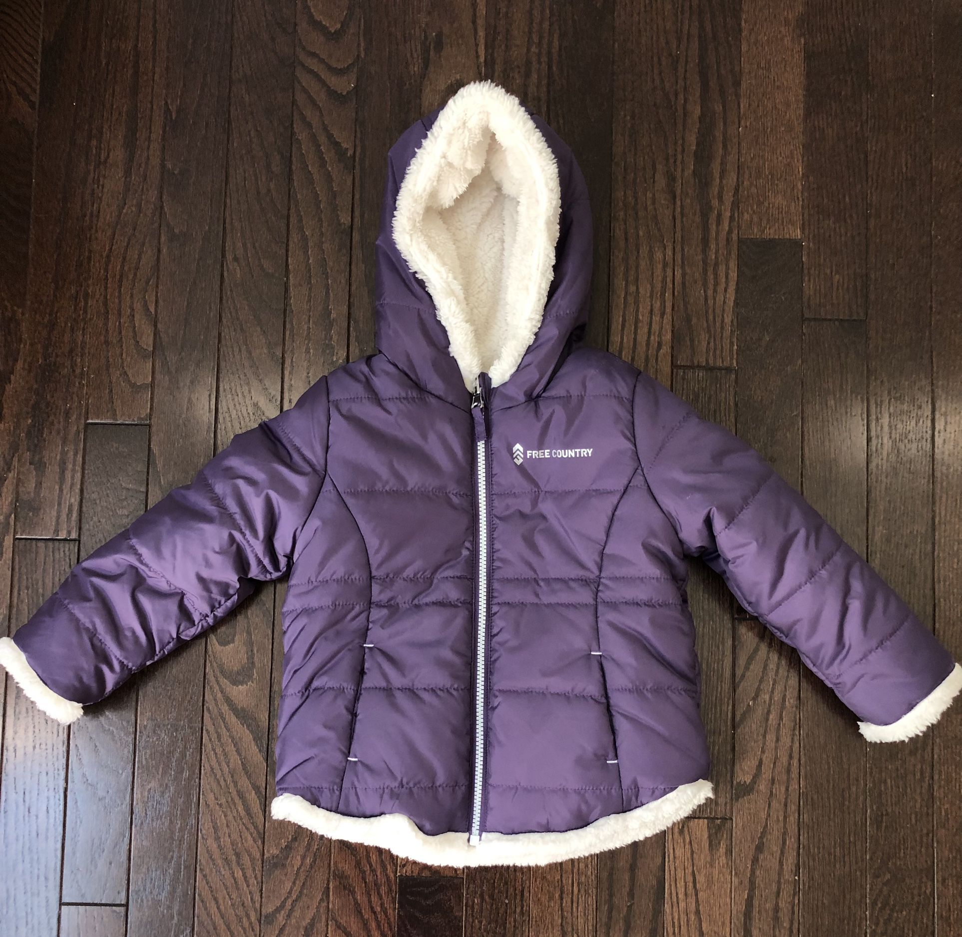 Free Country Little Girls Size 4 Winter Coat