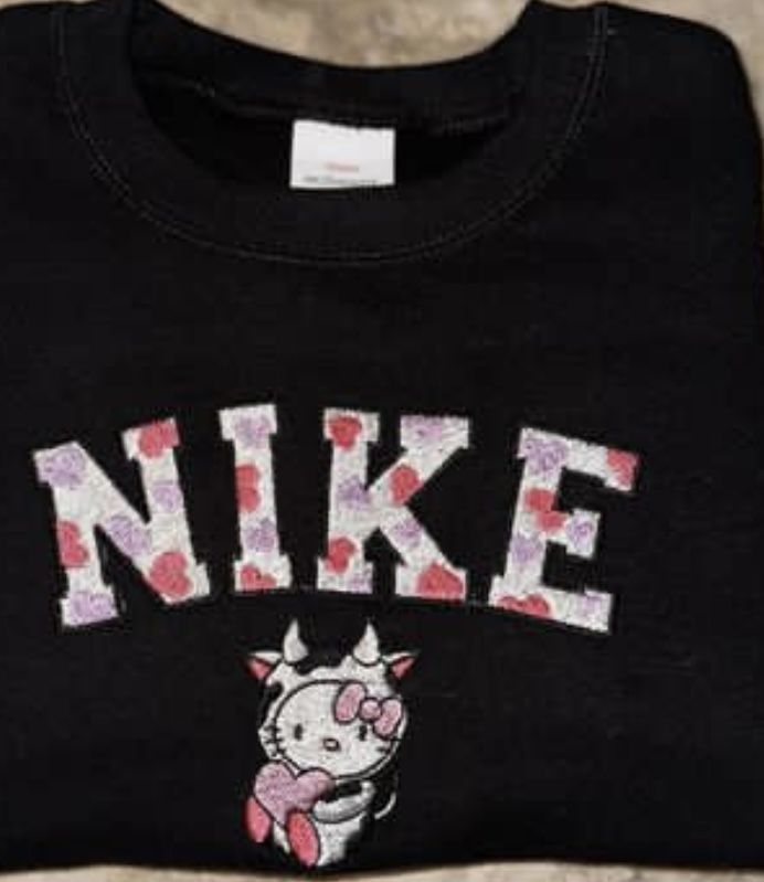 Custom Hello Kitty Crew Neck