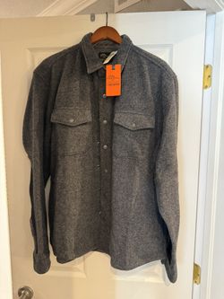 New LL Bean By Todd Snyder Jacket Shirt Wool