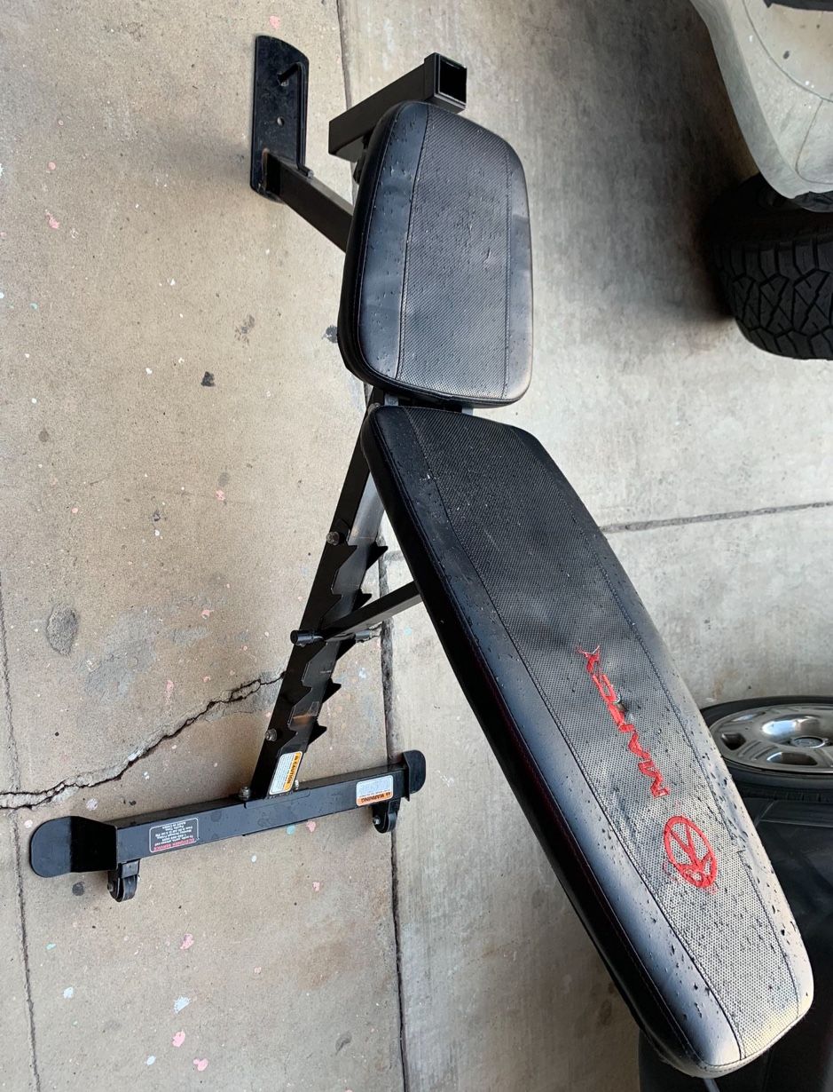 Weider Weight/squat Rack And Marcy Bench