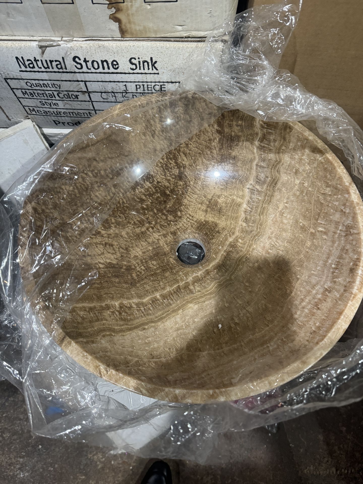 Round Granite Sink