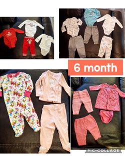 Baby Girl Clothes 6 And 6-9 Month *great Condition!