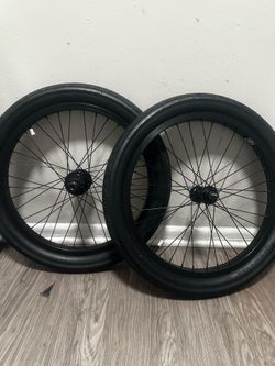 Like new in great condition fit bike co rims and tires