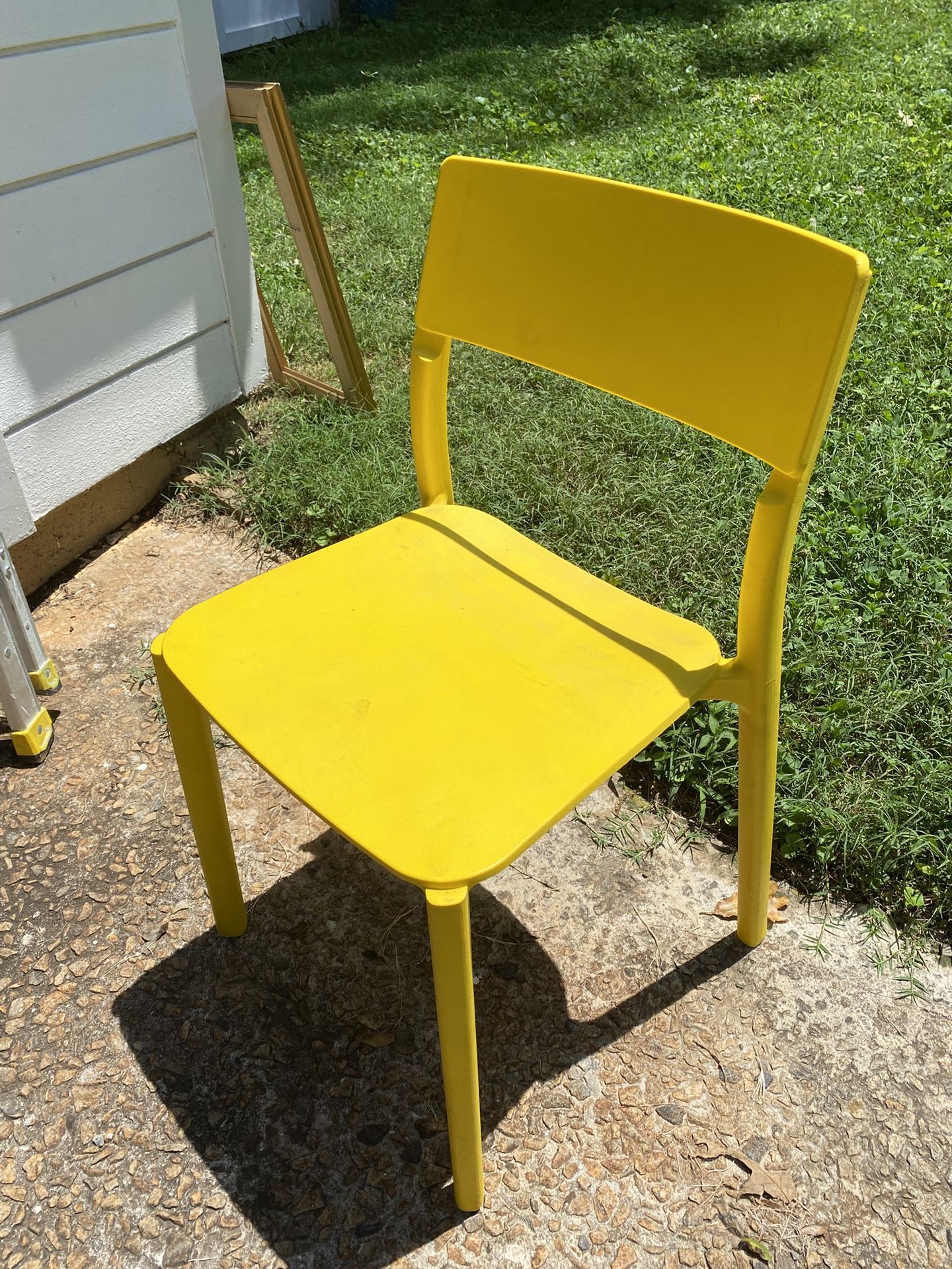 yellow chairs
