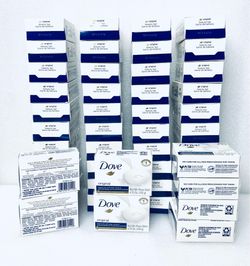 Lot Of 48 - New Dove Original Beauty Bar With Deep Moisture, 4.75 oz Each