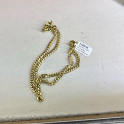 Cuban Necklace 14k Yellow Gold 43.1 Grams 