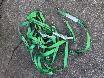 2 Keeper Commercial Grade Heavy-Duty Ratchet Straps – 3,333 lb WLL