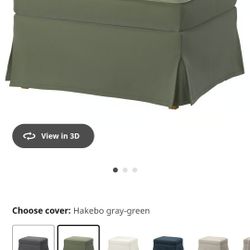 UPPLAND
Ottoman with storage
