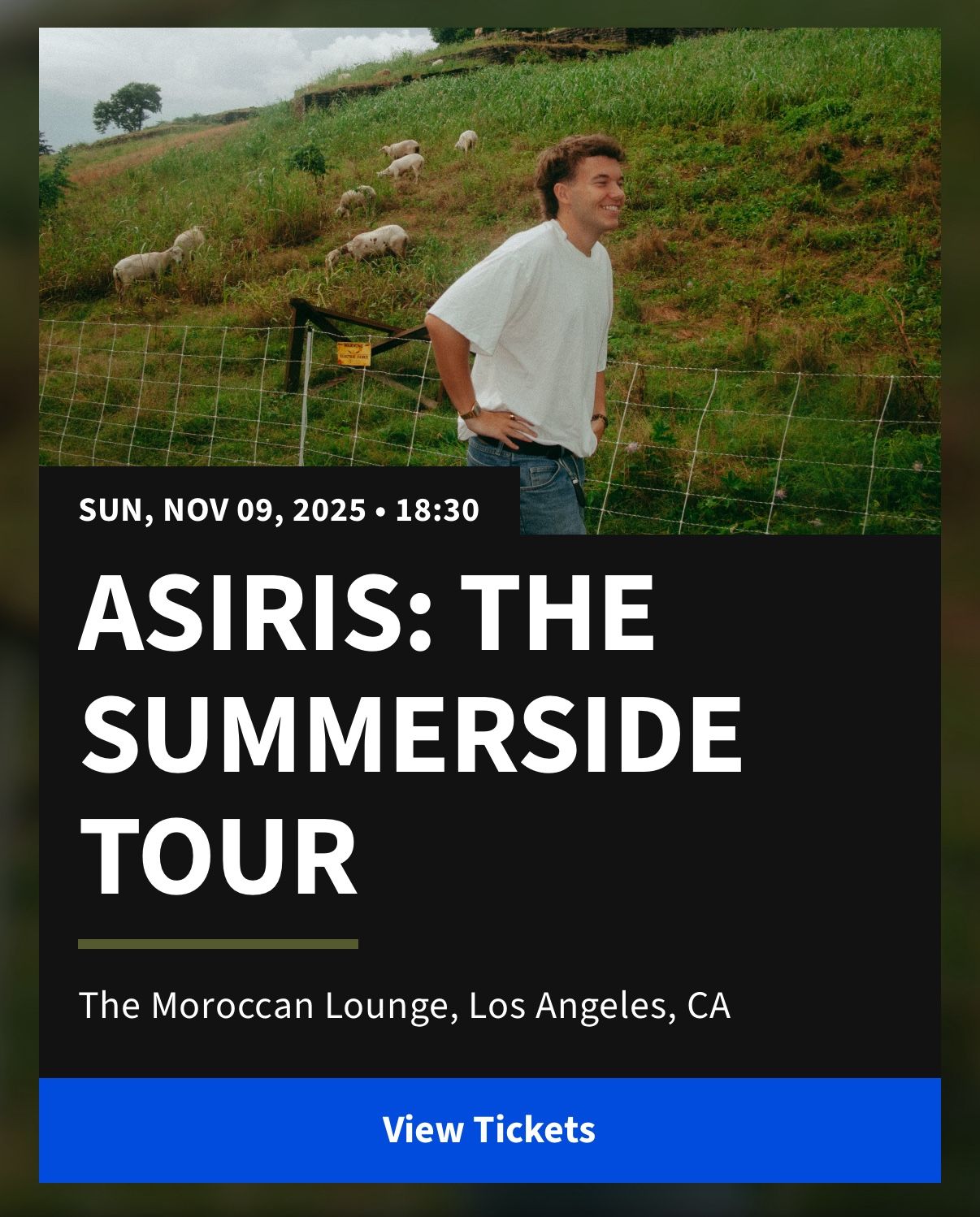 asiris: the Summerside Tour (LA Show, 11/09)