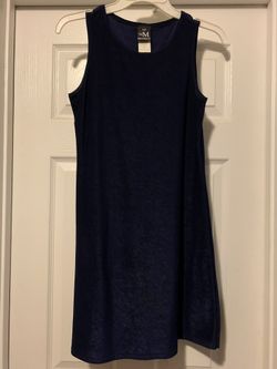 Blue cocktail dress