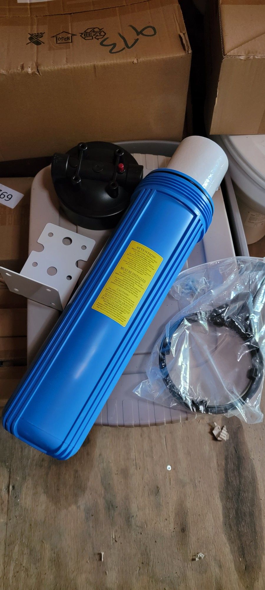 Large house filter