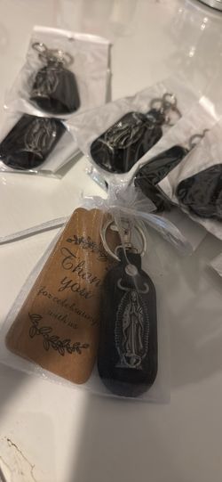 Virgin Mary key chains
