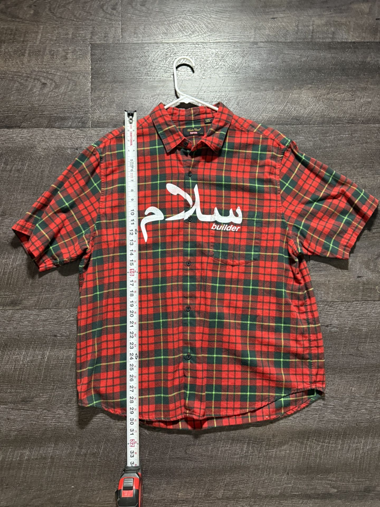 Supreme Undercover Peacemaker Flannel Shirt