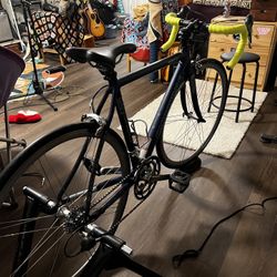 Cannondale Road Bike And Trainer