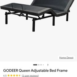 Godeer Queen adjustable bed