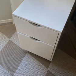 White File Cabinet