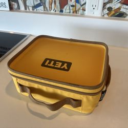 Moving In 2 Weeks Need To Sell- Yellow Yeti Cooler Lunch Box