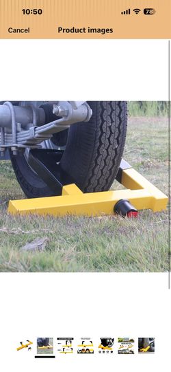 KAYCENTOP Wheel Lock Clamp Security Tire Lock universal