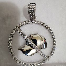 White Gold Brand New Diamond Pendant