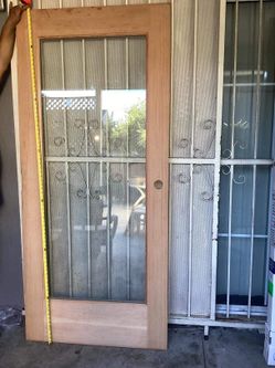Wood Window Door